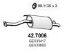 ASSO 42.7006 End Silencer